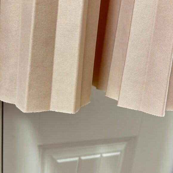 OAK + FORT Pleated Midi Skirt Pink - Picture 6 of 9